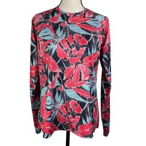 Columbia Large PFG Super Tidal Top Omni-Shade UPF 50+ Stretch Quick-Dry Womens